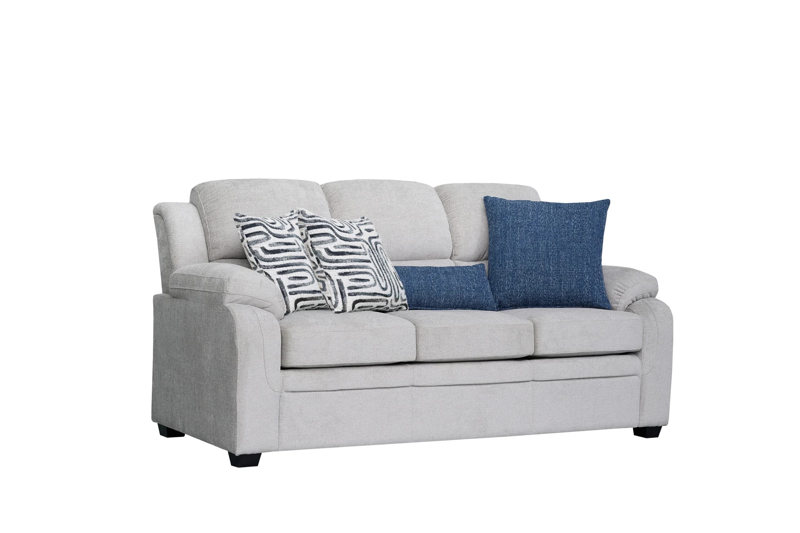 New Herman Three-Seater Sofa: A stylish and comfortable three-seater, perfect for modern living rooms. Available at Victoria Homestore branches across Kenya.